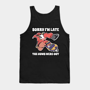 The Cows Were Out Funny Cow Gift Tank Top